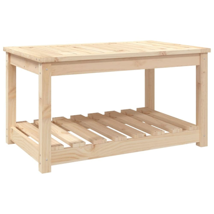 Garden Table 82.5x50.5x45 Cm Solid Wood Pine Nxaota