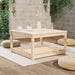 Garden Table 82.5x82.5x45 Cm Solid Wood Pine Nxaoao