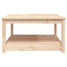 Garden Table 82.5x82.5x45 Cm Solid Wood Pine Nxaoao