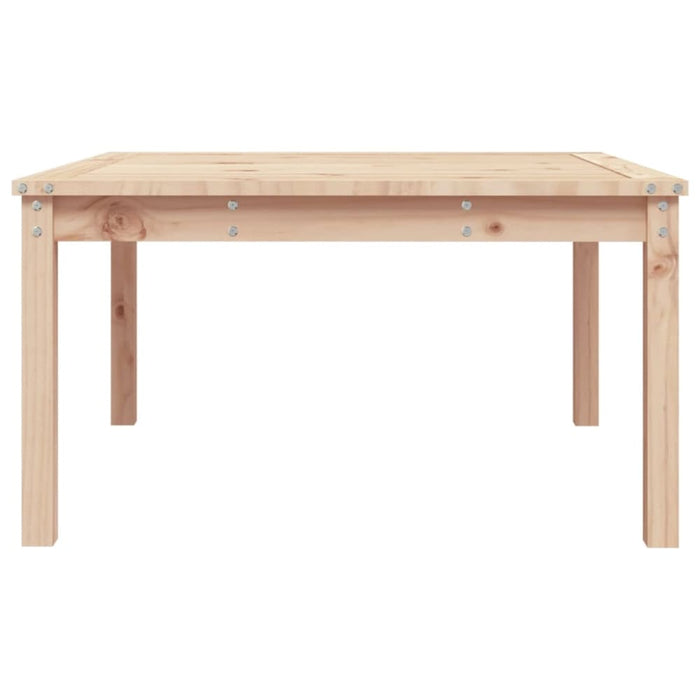 Garden Table 82.5x82.5x45 Cm Solid Wood Pine Nxaoxb