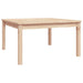 Garden Table 82.5x82.5x45 Cm Solid Wood Pine Nxaoxb