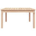 Garden Table 82.5x82.5x45 Cm Solid Wood Pine Nxaoxb