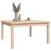 Garden Table 82.5x82.5x45 Cm Solid Wood Pine Nxaoxb