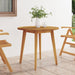Garden Table ø85x75 Cm Solid Wood Acacia Tobxkk