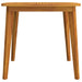 Garden Table 85x85x75 Cm Solid Wood Acacia Tobtbb