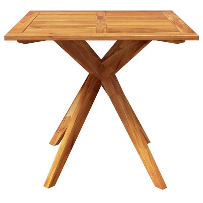 Garden Table 85x85x75 Cm Solid Wood Acacia Tolxpl