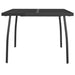 Garden Table Anthracite 100x100x72 Cm Steel Mesh Tlxitx