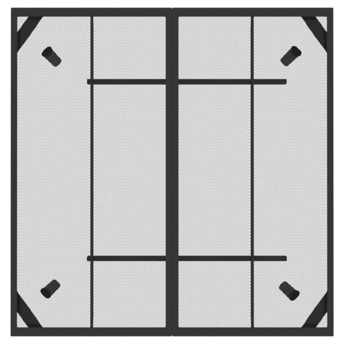 Garden Table Anthracite 100x100x72 Cm Steel Mesh Tlxitx