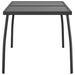 Garden Table Anthracite 110x80x72 Cm Steel Mesh Tlxitt