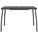Garden Table Anthracite 110x80x72 Cm Steel Mesh Tlxitt