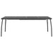 Garden Table Anthracite 200x100x72 Cm Steel Mesh Tlxitp