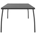 Garden Table Anthracite 200x100x72 Cm Steel Mesh Tlxitp