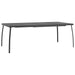 Garden Table Anthracite 200x100x72 Cm Steel Mesh Tlxitp