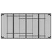Garden Table Anthracite 200x100x72 Cm Steel Mesh Tlxitp