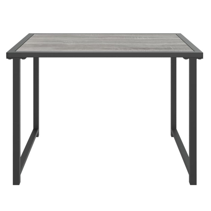 Garden Table Anthracite 55x40x37 Cm Steel Tppnxo