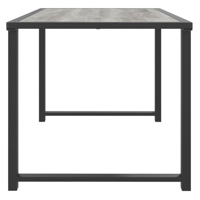 Garden Table Anthracite 55x40x37 Cm Steel Tppnxo