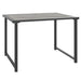 Garden Table Anthracite 55x40x37 Cm Steel Tppnxo