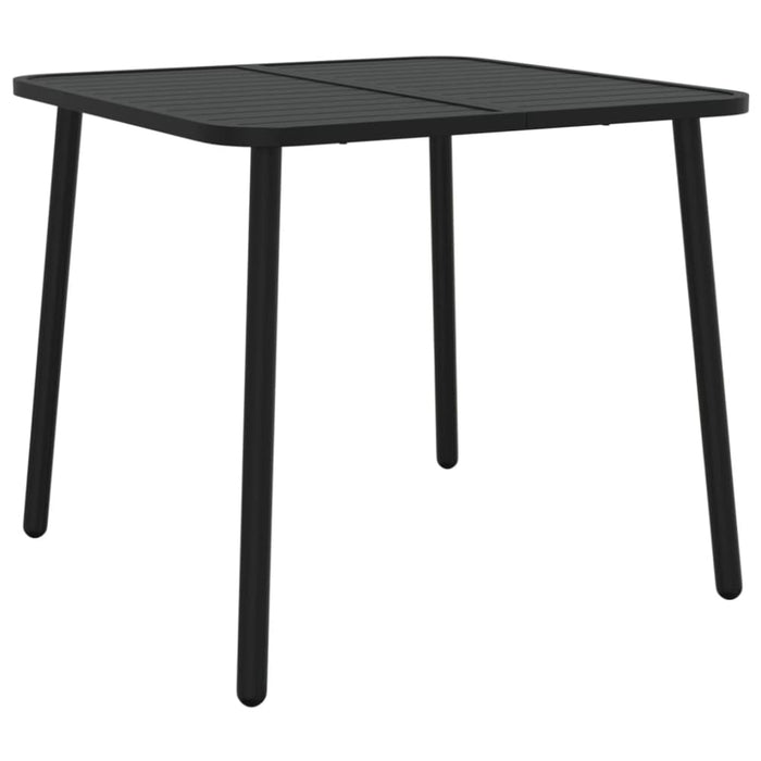Garden Table Anthracite 80x80x71 Cm Steel Tlxiti