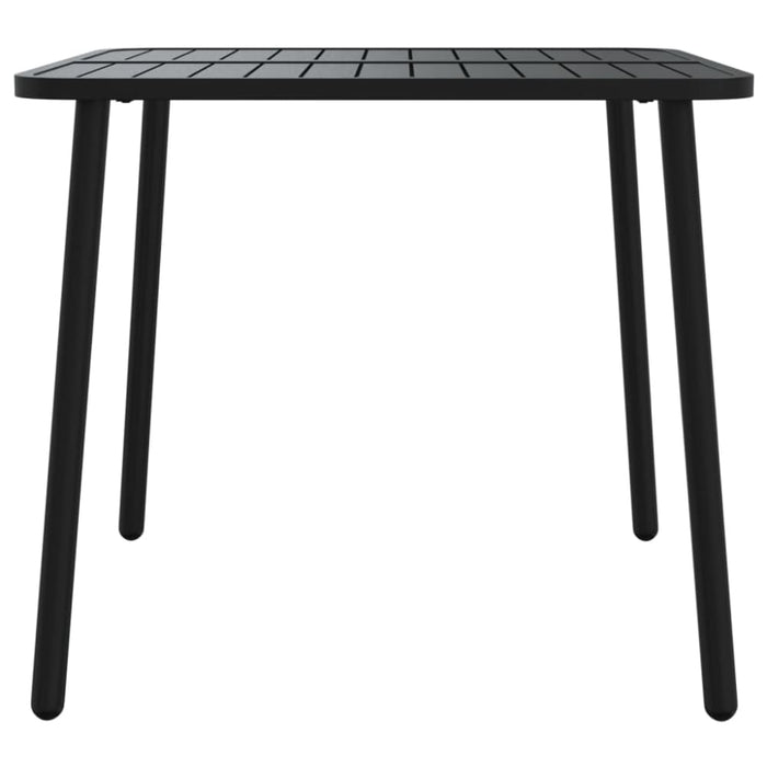 Garden Table Anthracite 80x80x71 Cm Steel Tlxiti