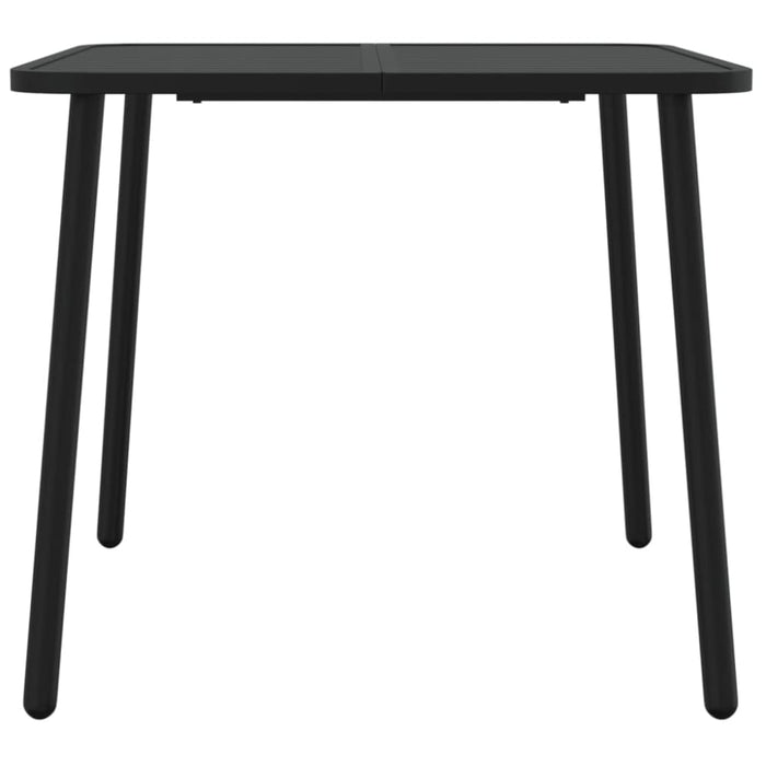 Garden Table Anthracite 80x80x71 Cm Steel Tlxiti