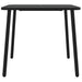 Garden Table Anthracite 80x80x71 Cm Steel Tlxiti