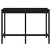 Garden Table Black 159.5x82.5x110 Cm Solid Wood Pine Nxabkk