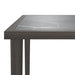 Garden Table Grey 48x48x37 Cm Steel Tlaoxp