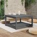 Garden Table Grey 82.5x82.5x45 Cm Solid Wood Pine Nxaoat