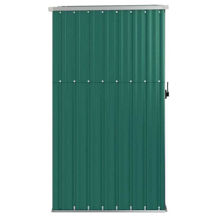 Garden Tool Shed Green 88x89x161 Cm Galvanised Steel Tolxbp