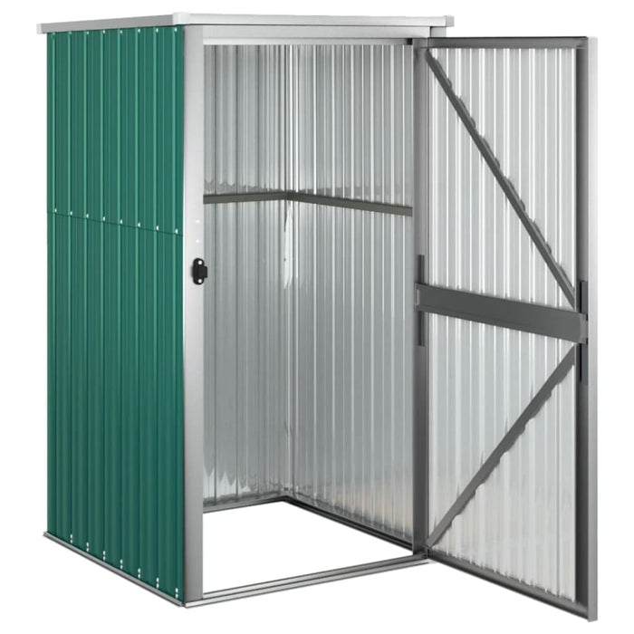 Garden Tool Shed Green 88x89x161 Cm Galvanised Steel Tolxbp