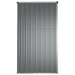 Garden Tool Shed Grey 161x89x161 Cm Galvanised Steel Tolxob