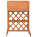 Garden Trellis Planter Orange 45x30x74 Cm Solid Firwood