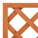 Garden Trellis Planter Orange 50x25x90 Cm Solid Firwood