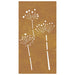 Garden Wall Decoration 105x55 Cm Corten Steel Flower Design