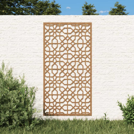 Garden Wall Decoration 105x55 Cm Corten Steel Moorish