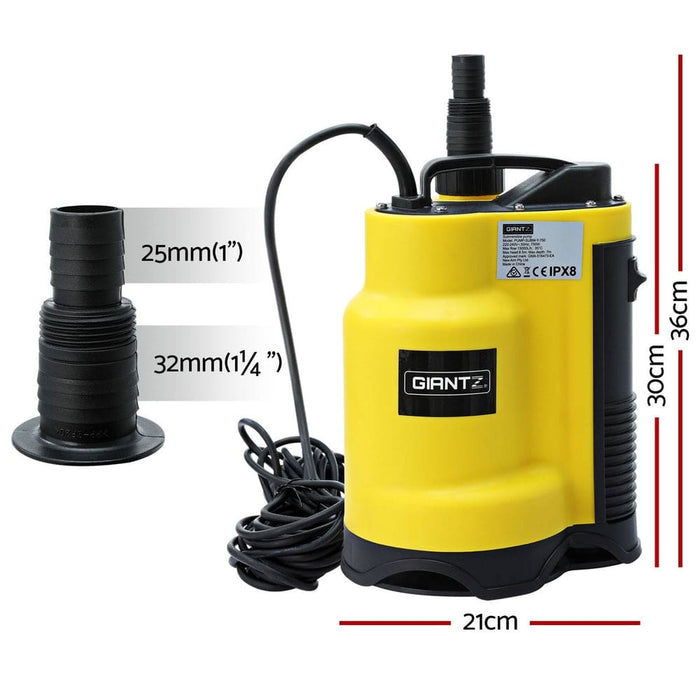 Goslash Picks Garden Water Submersible Pump 750w Dirty Bore