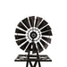 Garden Windmill 160cm Metal Ornaments Outdoor Decor