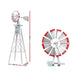 Garden Windmill 6ft 186cm Metal Ornaments Outdoor Decor