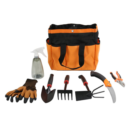 Gardening Hand Tools 7pc With Storage Bag