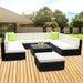 Gardeon 10pc Outdoor Furniture Sofa Set Wicker Garden Patio