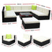 Gardeon 10pc Sofa Set With Storage Cover Outdoor Furniture