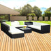 Gardeon 11pc Sofa Set With Storage Cover Outdoor Furniture
