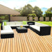 Gardeon 12pc Outdoor Furniture Sofa Set Wicker Garden Patio