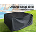 Gardeon 13pc Sofa Set With Storage Cover Outdoor Furniture