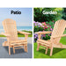 Gardeon Set of 2 Outdoor Sun Lounge Chairs Patio Furniture