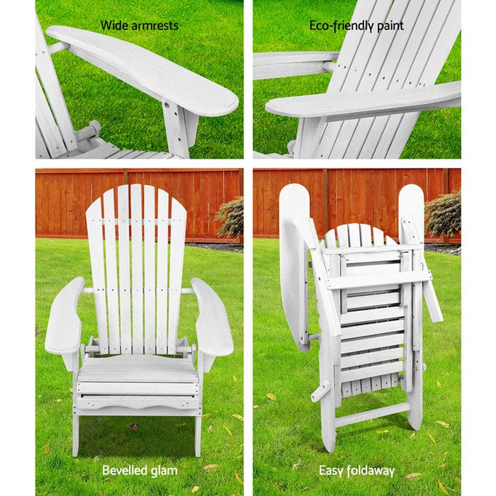 Gardeon Set of 2 Outdoor Sun Lounge Chairs Patio Furniture