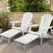 Gardeon Set of 2 Outdoor Sun Lounge Chairs Patio Furniture
