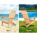 Gardeon Set of 2 Patio Furniture Outdoor Chairs Beach Chair