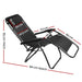 Gardeon Set of 2 Zero Gravity Chairs Reclining Outdoor