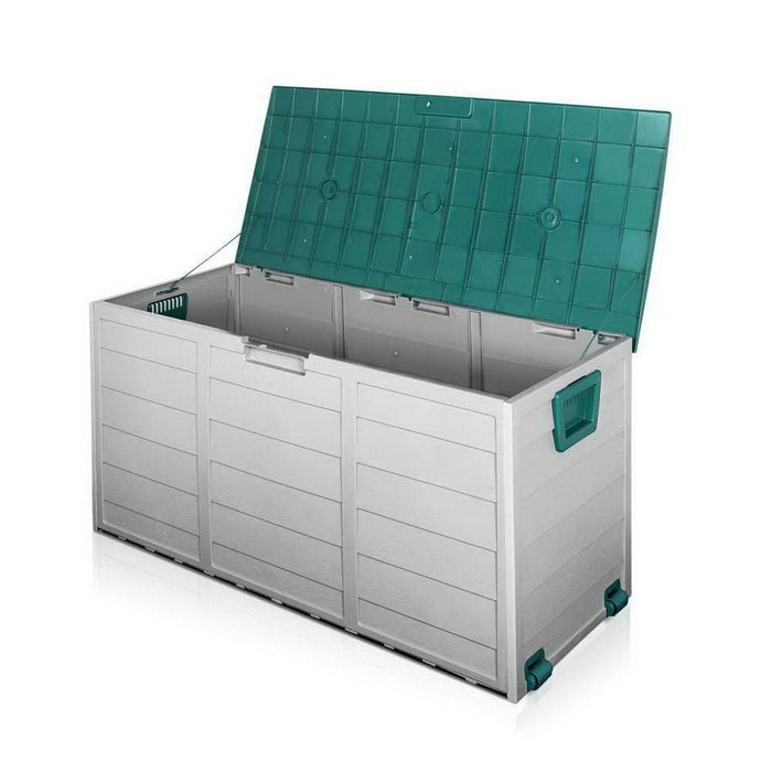Gardeon 290l Outdoor Storage Box - Green